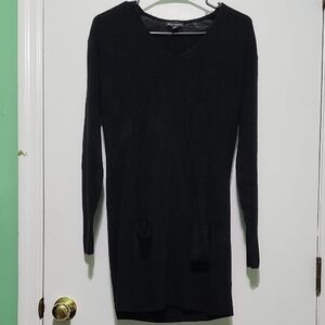 Willi Smith Classic Black Midi Dress